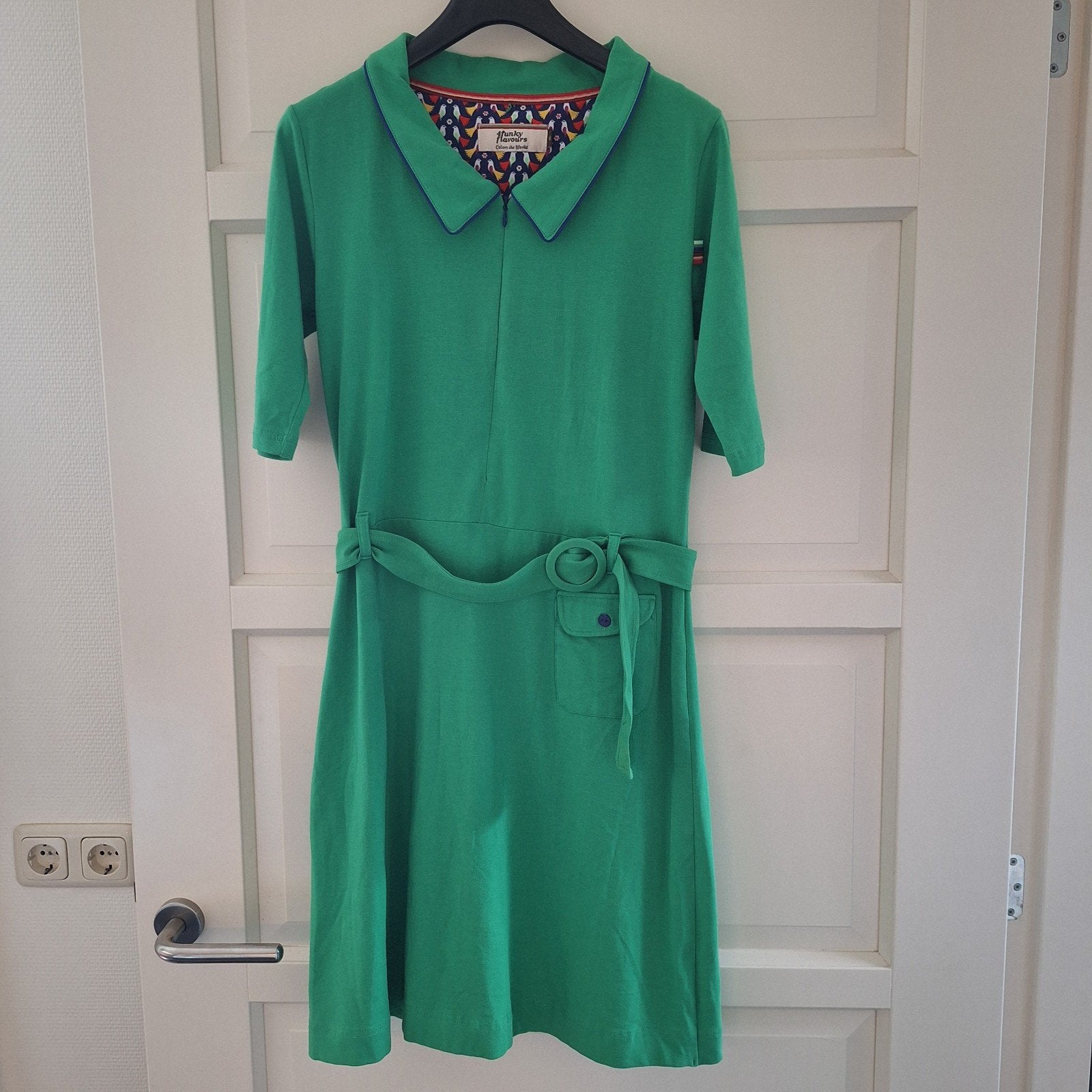 Nieuwe groene jurk van 4funkyflavours, mt XL/L, Maat 46/48 (XL) of groter, Nieuw, 4funkyflavours, Ophalen of Verzenden