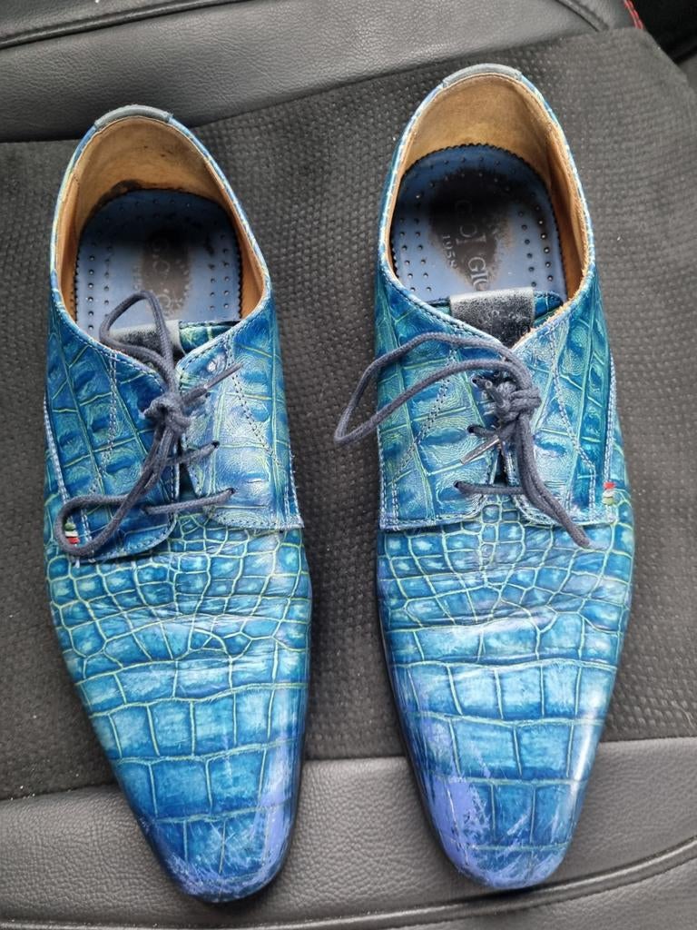 Handmade Giorgio 1958 Nette Schoenen Maat 39, Kleding | Heren, Schoenen, Blauw, Giorgio 1958, Ophalen of Verzenden, Gedragen
