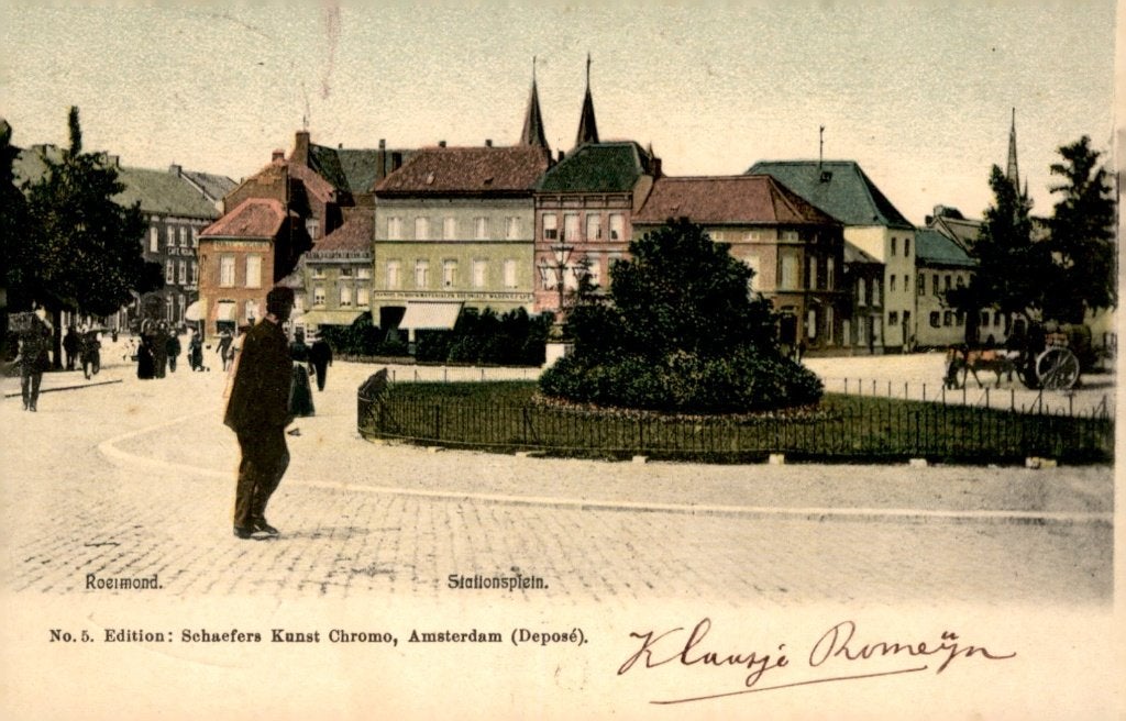 Roermond Stationsplein # 508, Verzenden, Voor 1920, Gelopen, Limburg