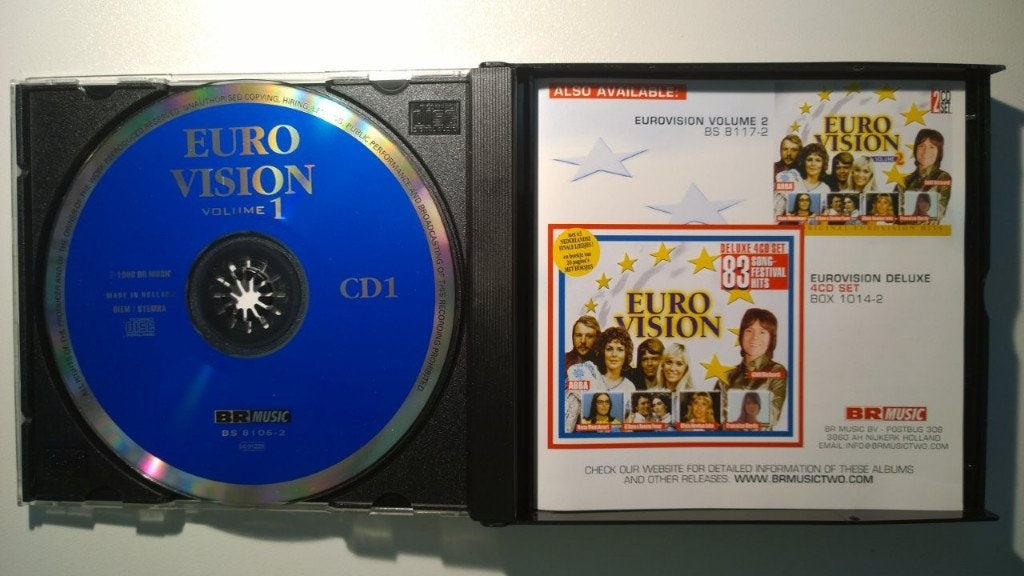 Eurovision Volume 1, Ophalen of Verzenden, Zo goed als nieuw, Pop, Album
