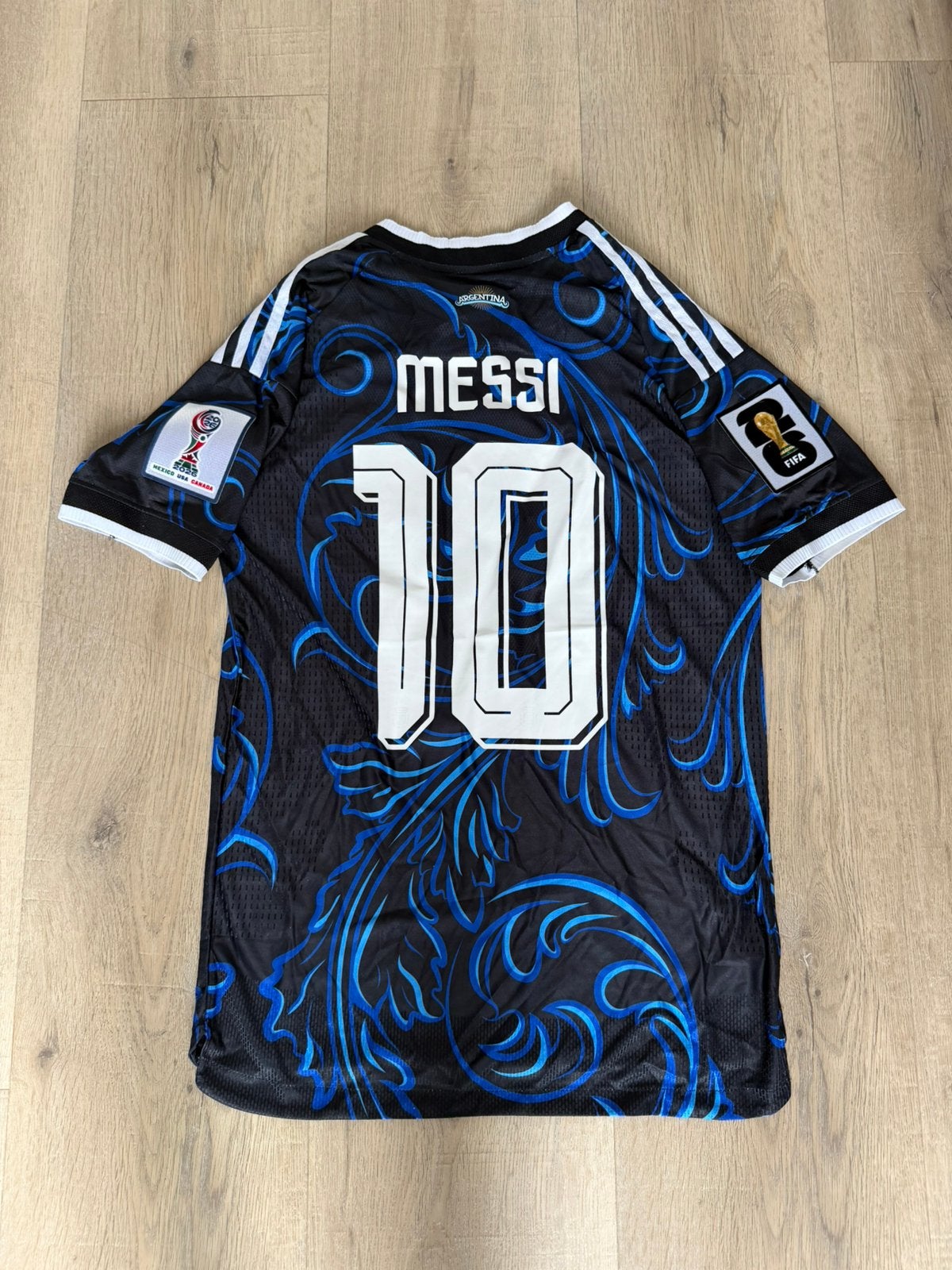 Argentinië World Cup 26 Messi #10 Away Kit S, Verzenden, Zo goed als nieuw, Shirt