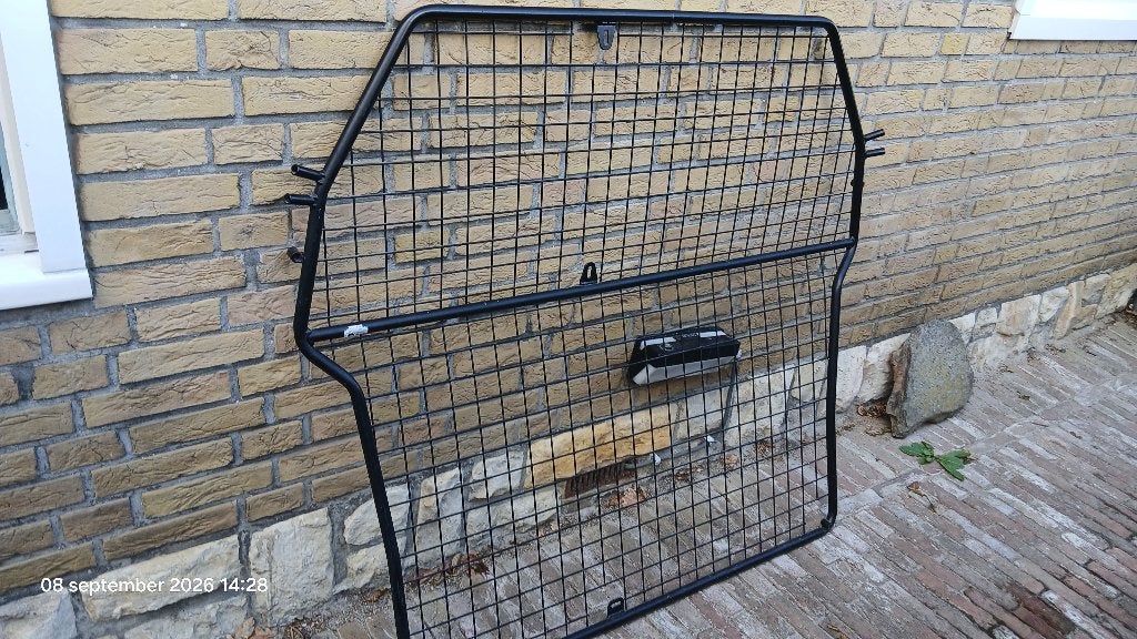 hondenrek/scheidingswand/bagagerek/kofferbakrek VW CADDY, Ophalen, Zo goed als nieuw