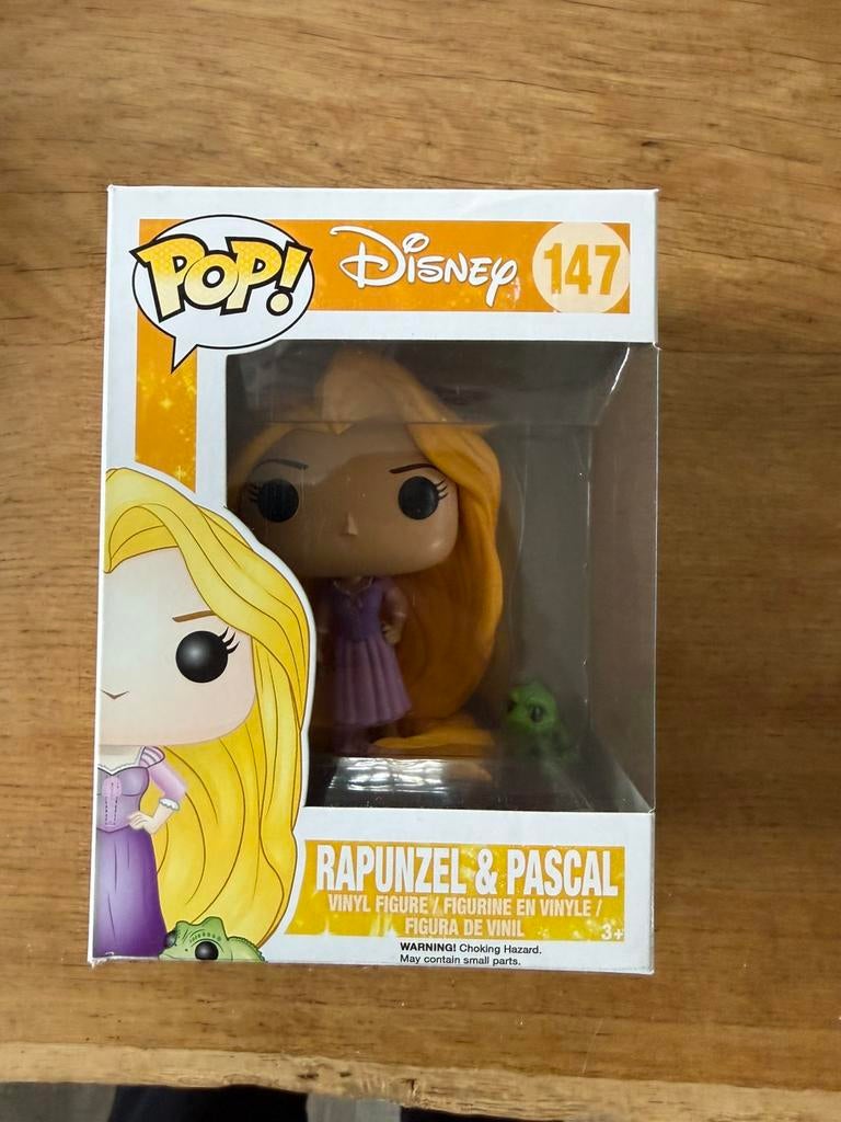 Funko Pop Rapunzel & Pascal, Ophalen of Verzenden, Overige figuren, Zo goed als nieuw, Beeldje of Figuurtje