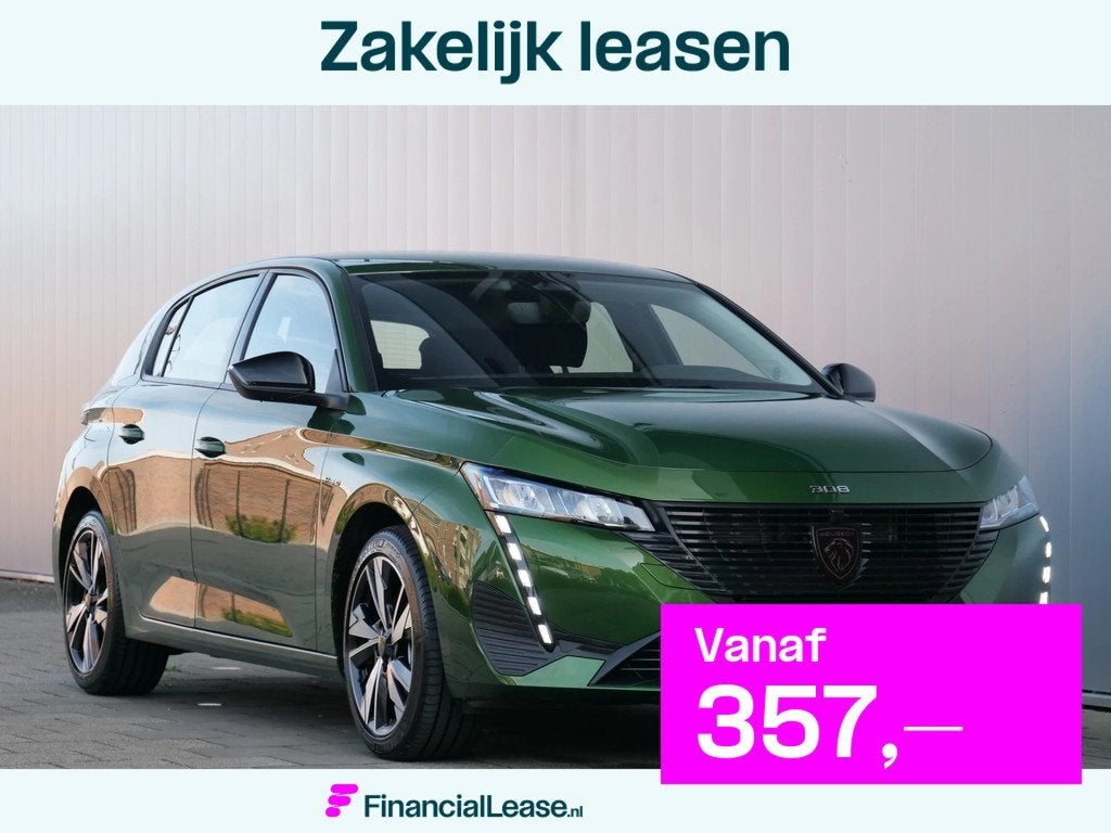 Peugeot 308 1.6 PHEV 180pk Allure Automaat Apple carplay / S, Stof, 4 cilinders, 1679 kg, 179 pk