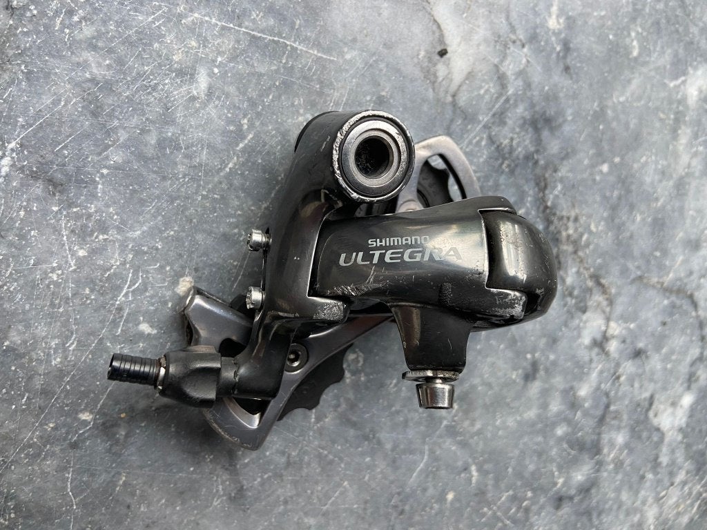 Shimano Ultegra RD-6600 achterderailleur (10-speed)., Racefiets, Gebruikt, Ophalen of Verzenden, Derailleur of Ketting