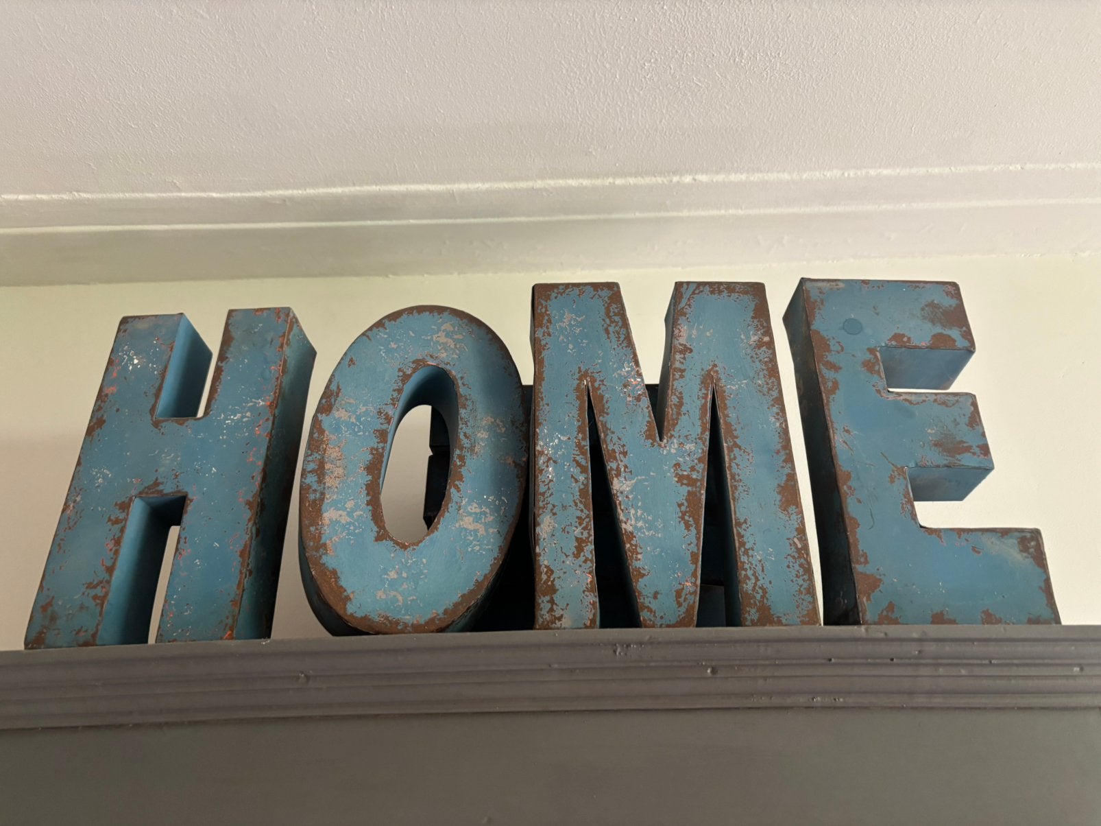 Letters huisdecoratie, Ophalen, Metaal, Zo goed als nieuw, Letters en cijfers