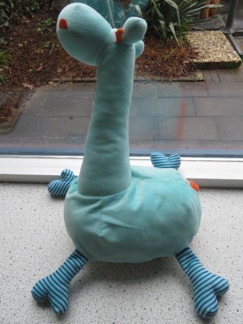 Giraffe of giraf Giraff van IKEA zacht velours, Giraf, IKEA, Blauw, Ophalen of Verzenden