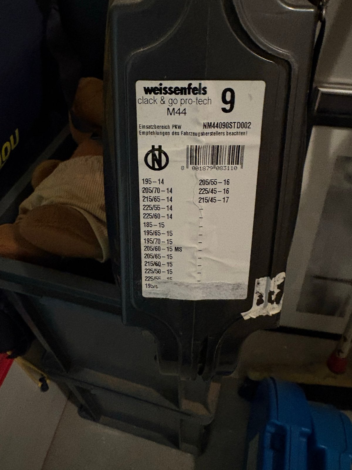 Weissenfels Clack & Go Pro-Tech Sneeuwkettingen M44, Auto diversen, Ophalen of Verzenden, Nieuw