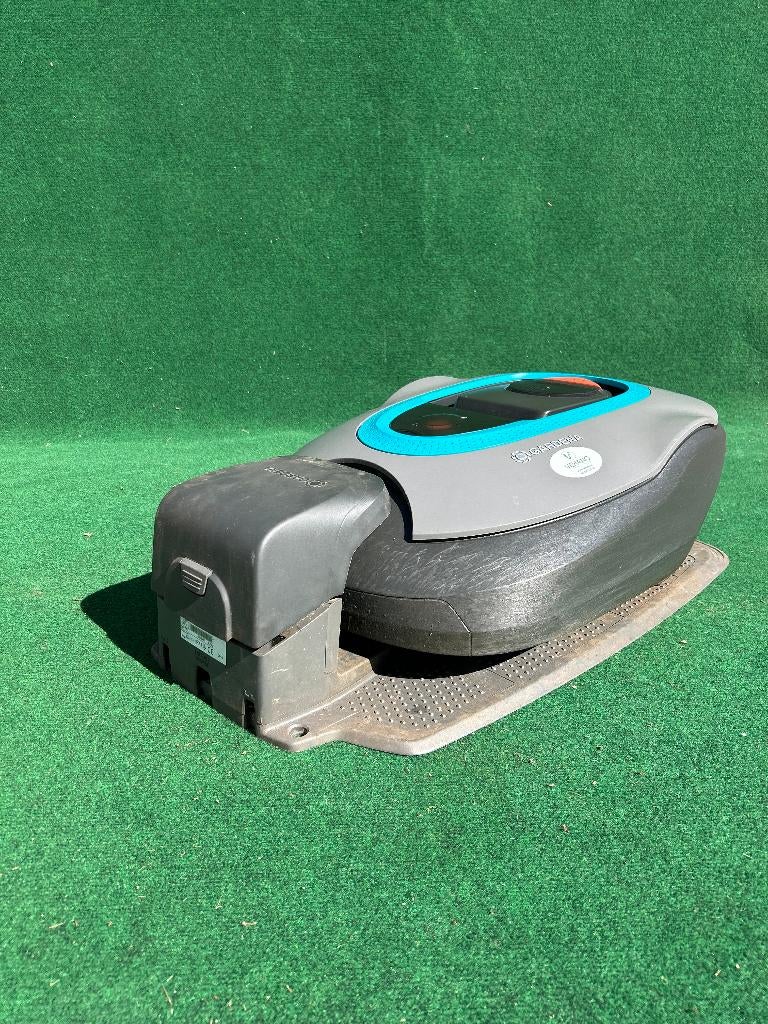 mooie Gardena Smart edition maaier, Cirkelmaaier, Accu-grasmaaier, Ophalen of Verzenden, Zo goed als nieuw