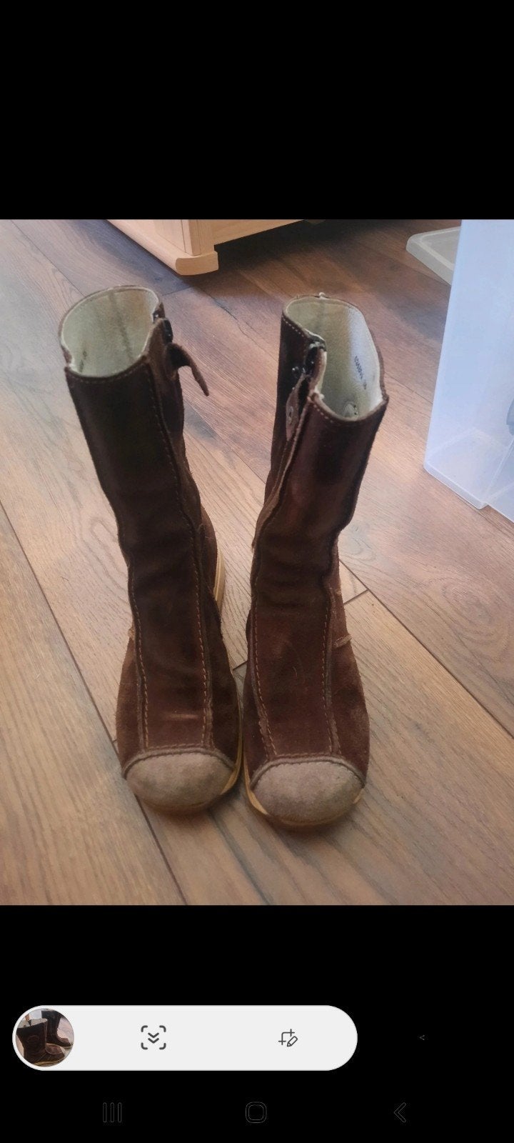 Mags enkellaarsjes maat 36., Bruin, Mags, Ophalen of Verzenden, Sneakers of Gympen