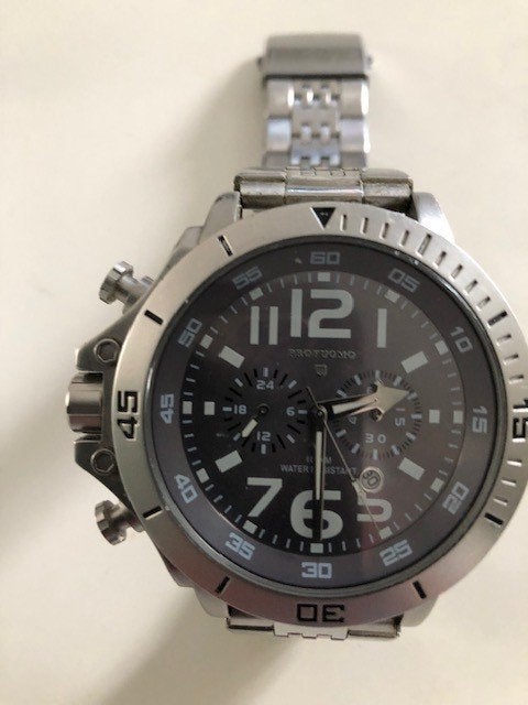 PROFUOMO HORLOGE        5366, Sieraden, Tassen en Uiterlijk, Horloges | Heren, Ophalen of Verzenden, Nieuw, Leer, Overige merken