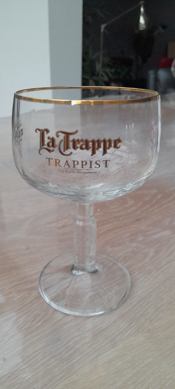Bierglas La Trappe /Trappist nieuw, Verzamelen, Biermerken, Ophalen of Verzenden, Zo goed als nieuw, Glas of Glazen, La Trappe