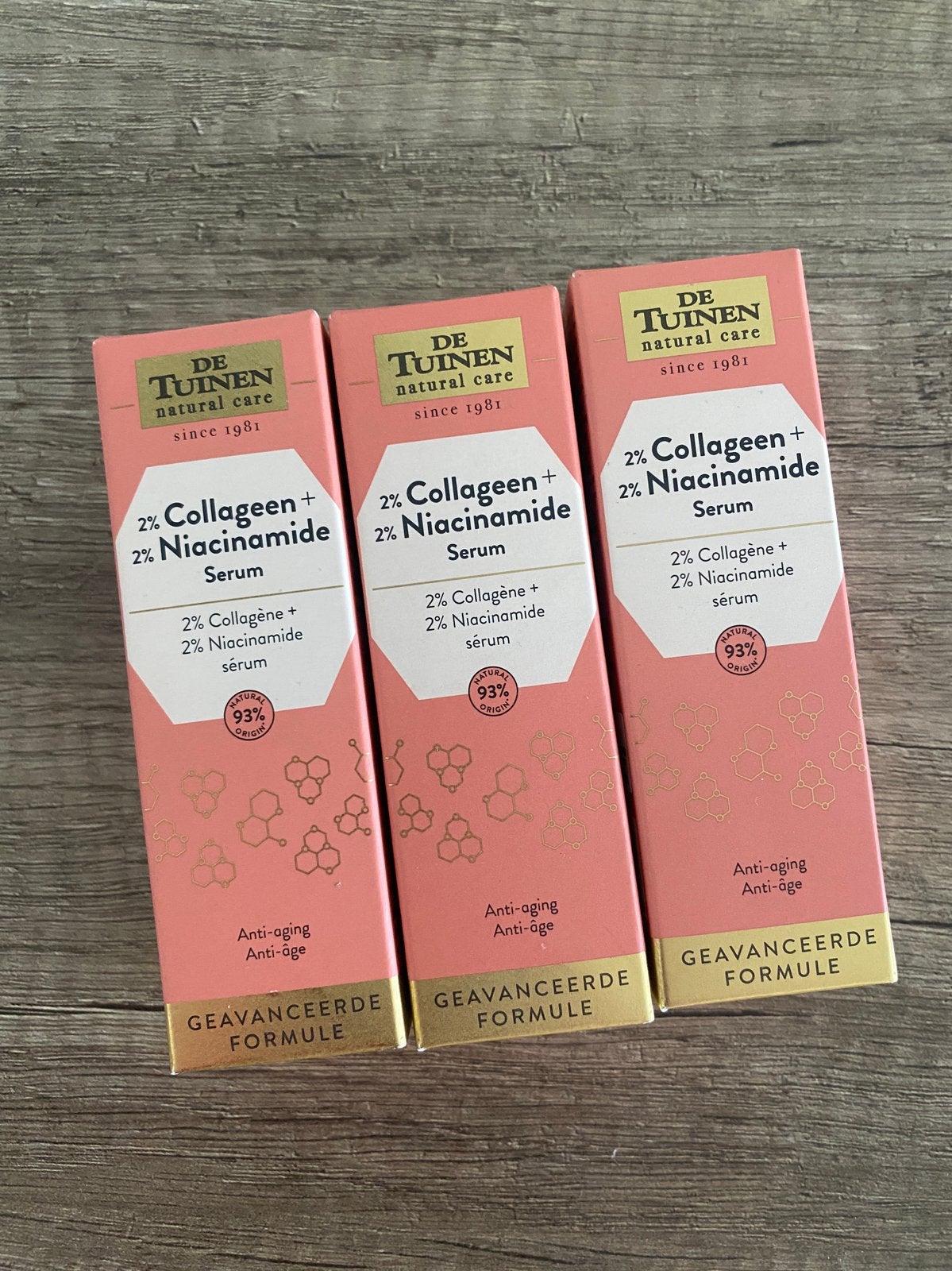 3x Holland & Barrett De Tuinen collageen + niacinamide, Ophalen of Verzenden, Nieuw, Gehele gezicht
