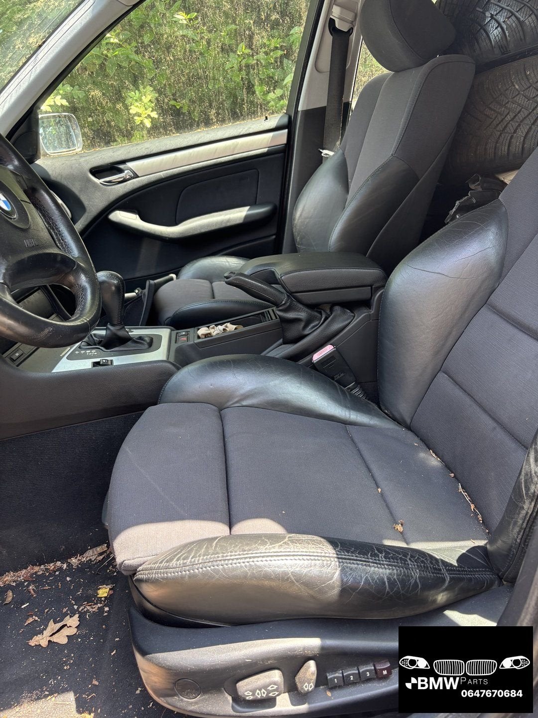 Interieur half leer sport elek + memory Bmw 3 E46 touring, Auto-onderdelen, Interieur en Bekleding, Gebruikt, -, Ophalen of Verzenden
