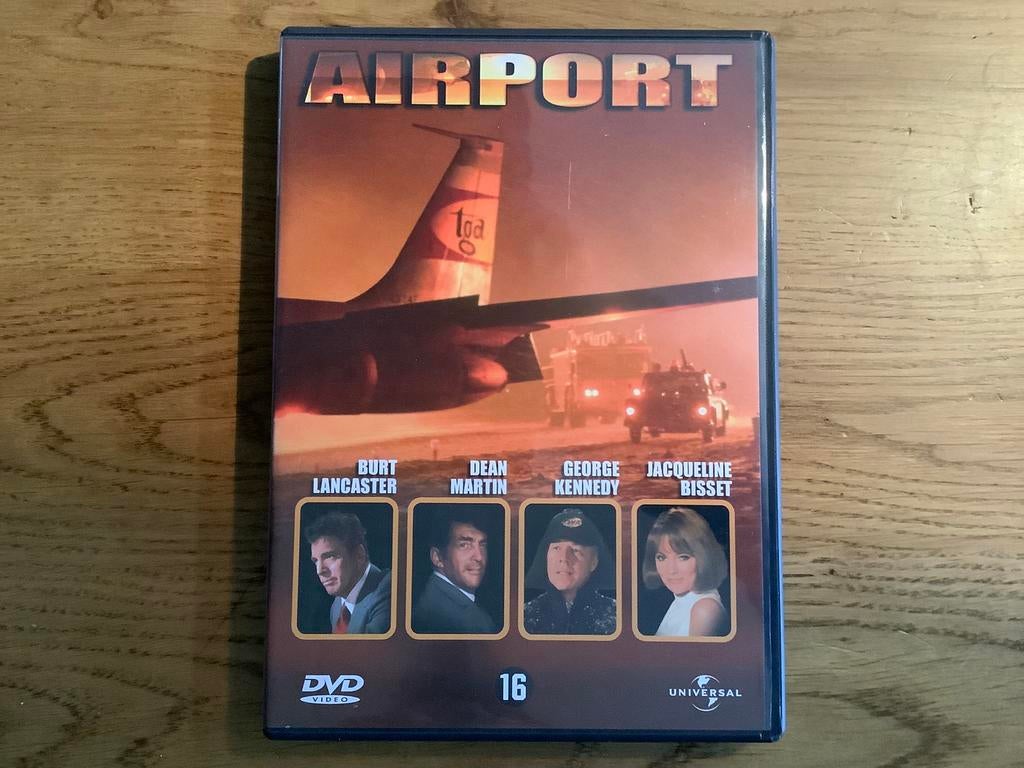 5). AIRPORT, Dean Martin, Burt Lancaster, George Kennedy., Cd's en Dvd's, Ophalen of Verzenden, Zo goed als nieuw