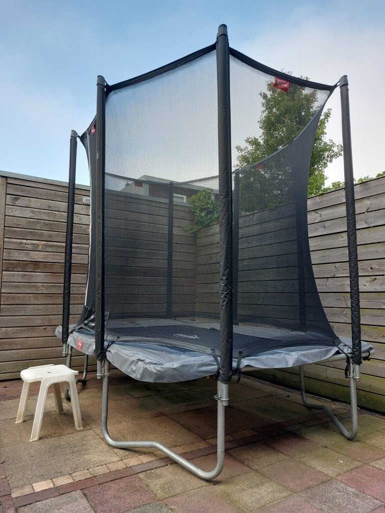 Berg Ultim Favorit Regular trampoline rechthoekig 280x190, Ophalen, Gebruikt