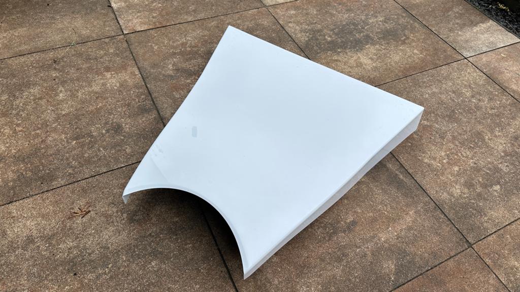 Disselafdekking Knaus Sport (ca. 2020), Caravans en Kamperen, Caravan accessoires, Zo goed als nieuw, Ophalen of Verzenden