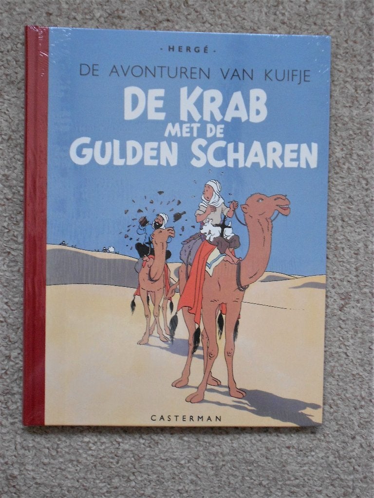 Kuifje - De Krab met de Gulden Scharen -hardc facsimile 2006, Eén stripboek, Nieuw, Ophalen of Verzenden, Hergé