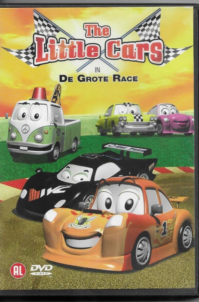 DVD The little cars, Alle leeftijden, Ophalen of Verzenden, Gebruikt, Amerikaans