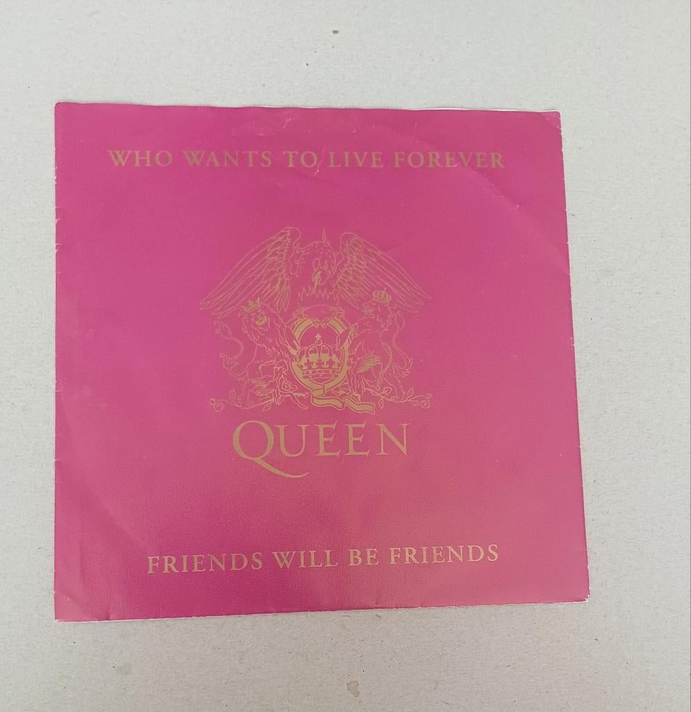 Queen - Who Wants To Live Forever/ Friends Will Be Friends, Gebruikt, 7 inch, Single, Ophalen of Verzenden