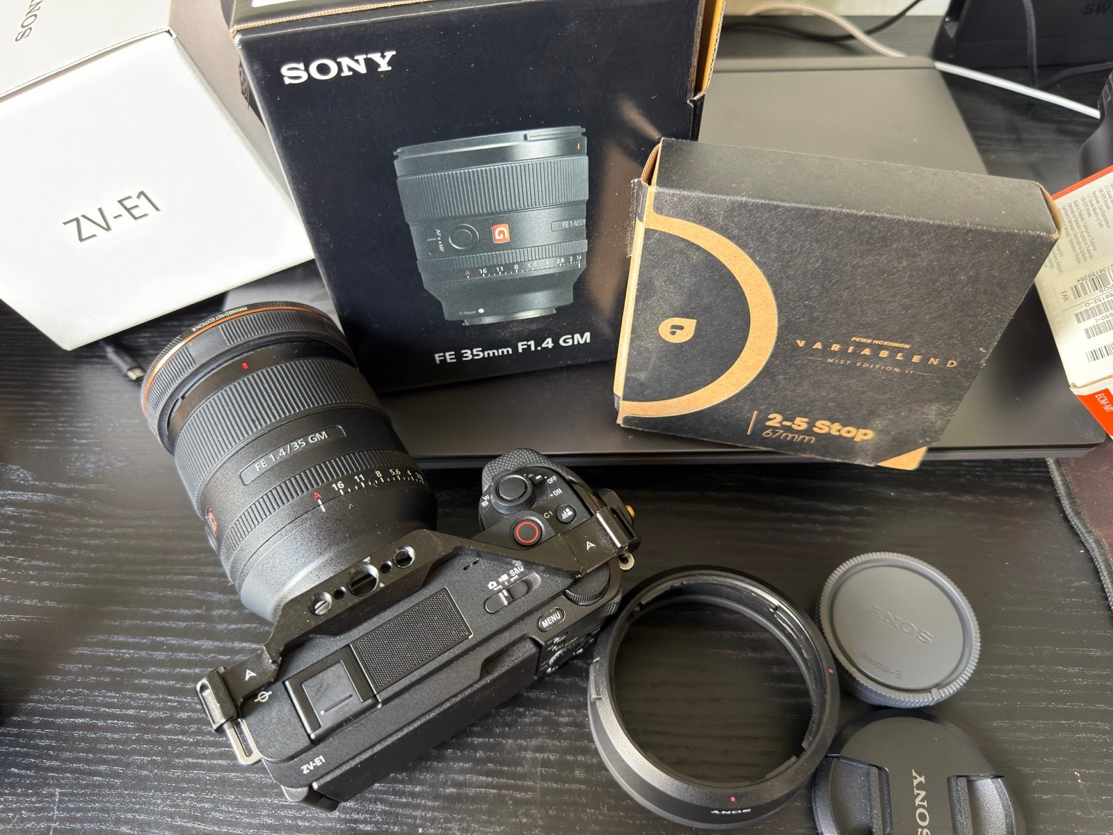 Sony FE 35mm F1.4 GM, Ophalen, Overige soorten, Minder dan 8x, Zo goed als nieuw