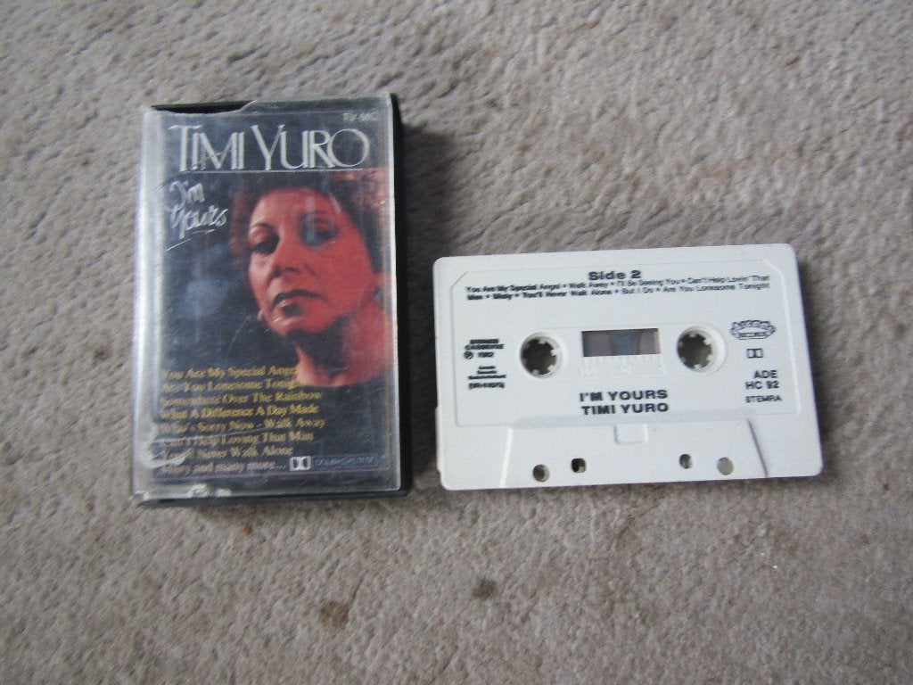 Cassette: Timi Yuro - I'm yours, Gebruikt, 1 bandje, Ophalen of Verzenden, Origineel