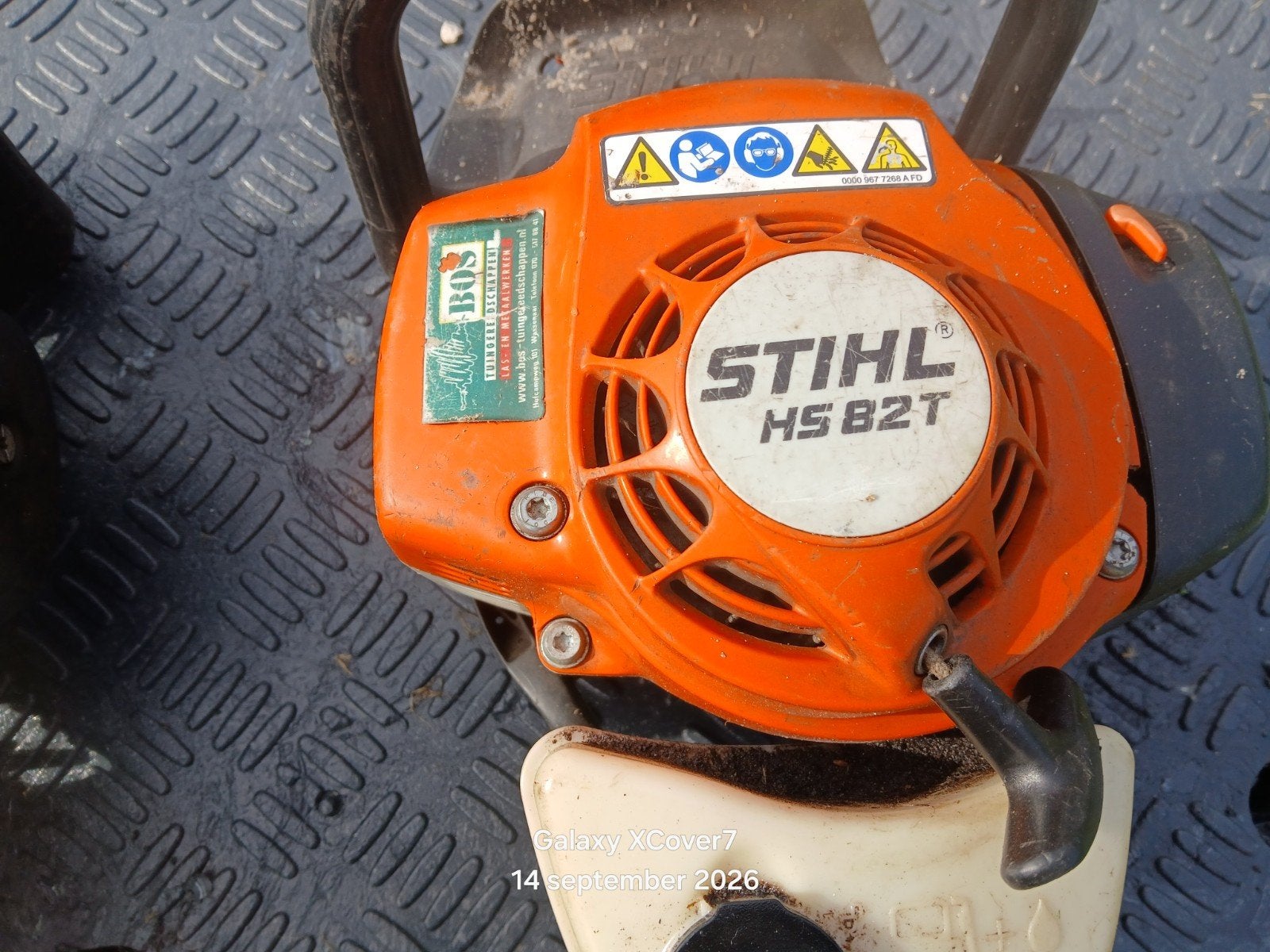Twee Stihl motorheggenscharen, goed onderhouden, Ophalen of Verzenden