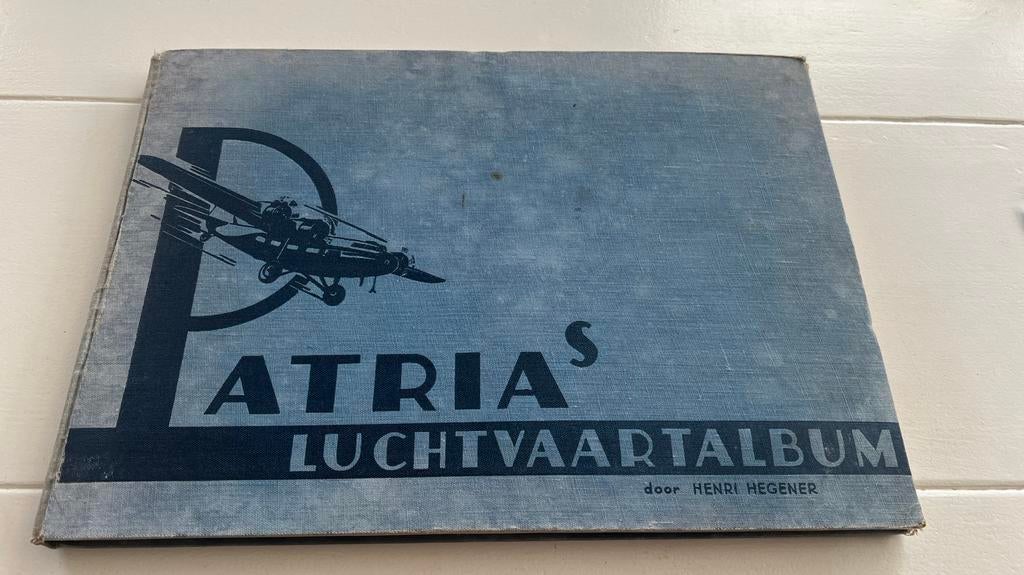 * 90 jaar oud “Patria’s Luchtvaartalbum plaatjesalbum 1936, Ophalen of Verzenden
