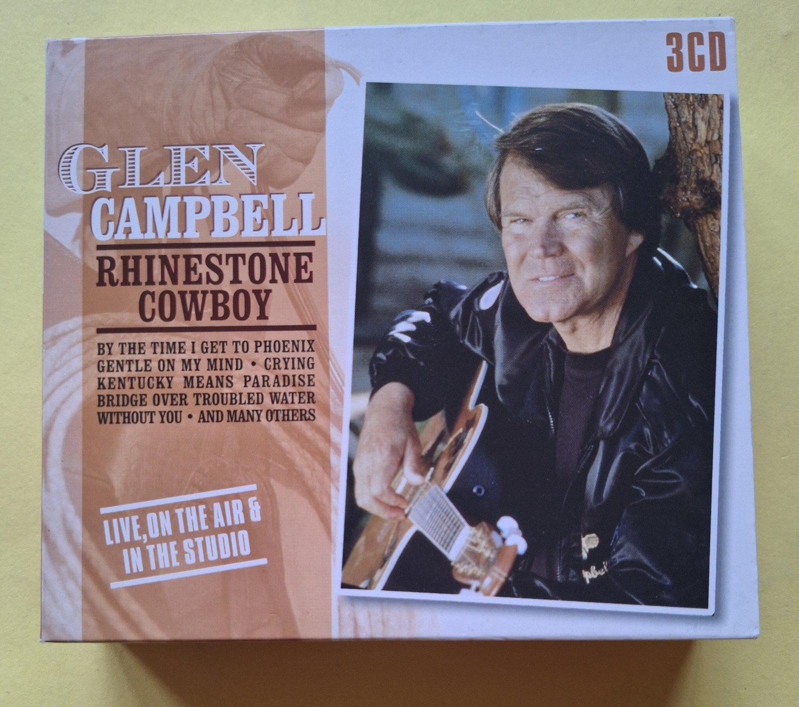Glen Campbell - Rhinestone Cowboy 3CD Boxset, Ophalen of Verzenden, Zo goed als nieuw, Boxset, Inclusief doosje