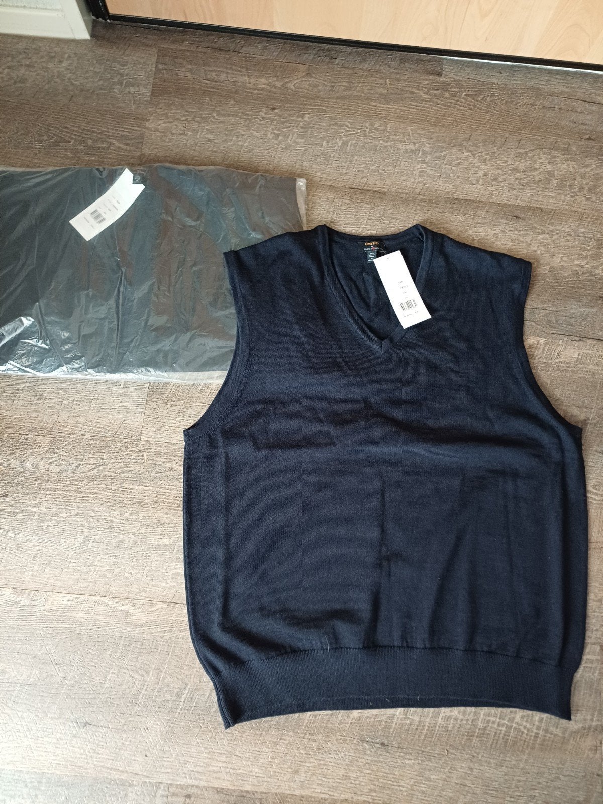 Donkerblauwe spencer - Emirates by Pacific Brands, Ophalen of Verzenden, Nieuw, Overige maten, Blauw