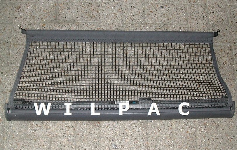 Oprolbaar bagage veiligheidsnet. Volvo. V50 antraciet zwart., Ophalen of Verzenden, Gebruikt