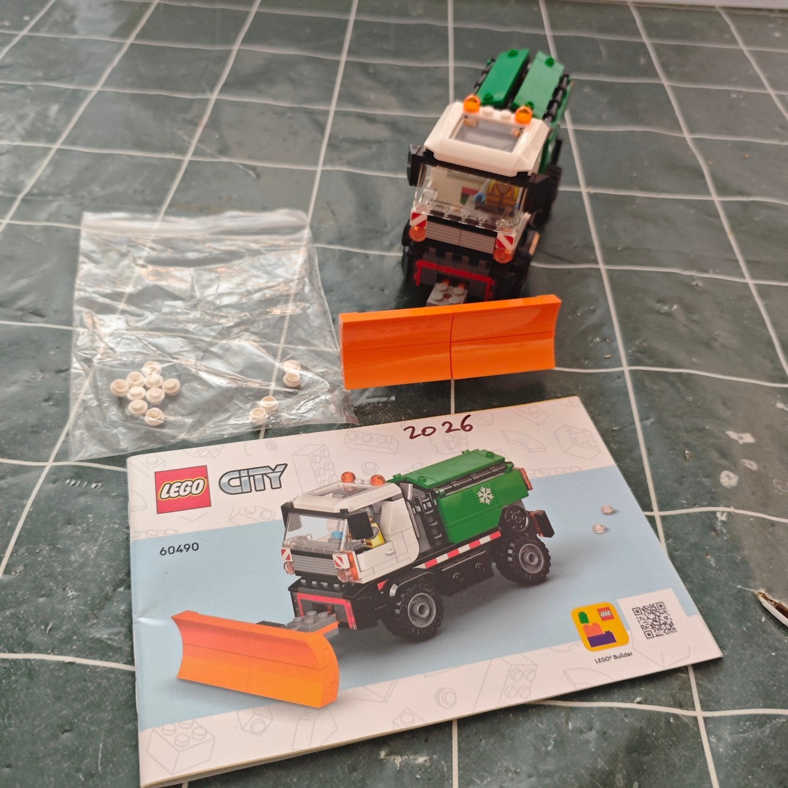 Lego City 60490 Sneeuwschuiver met strooi functie, City, Lego, Ophalen of Verzenden, Zo goed als nieuw