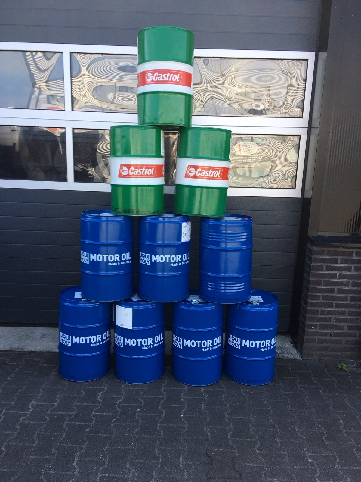 60L vaten voor brandton of brandvat, Tuin en Terras, Ophalen, Gebruikt