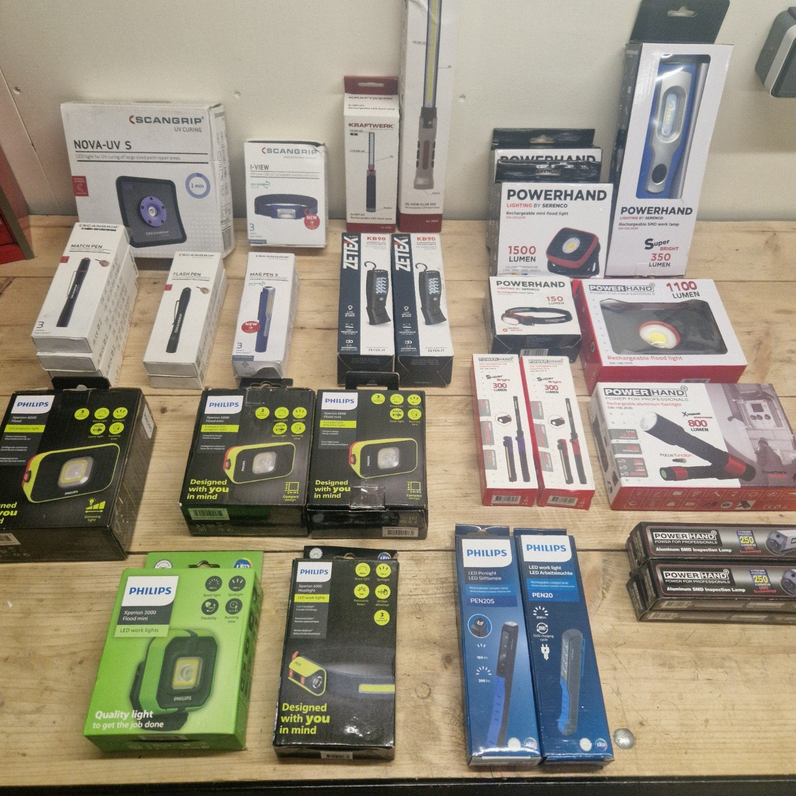 ⚡️ Nieuwe zaklampen / inspectielampen / schijnwerpers, Doe-het-zelf en Verbouw, Gereedschap | Handgereedschap, Ophalen of Verzenden