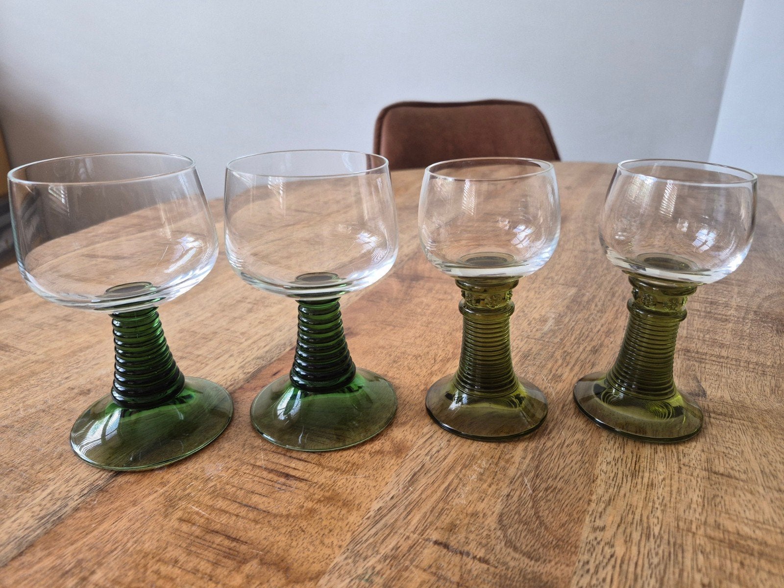 Set van 4x vintage Roemer glazen, Ophalen of Verzenden