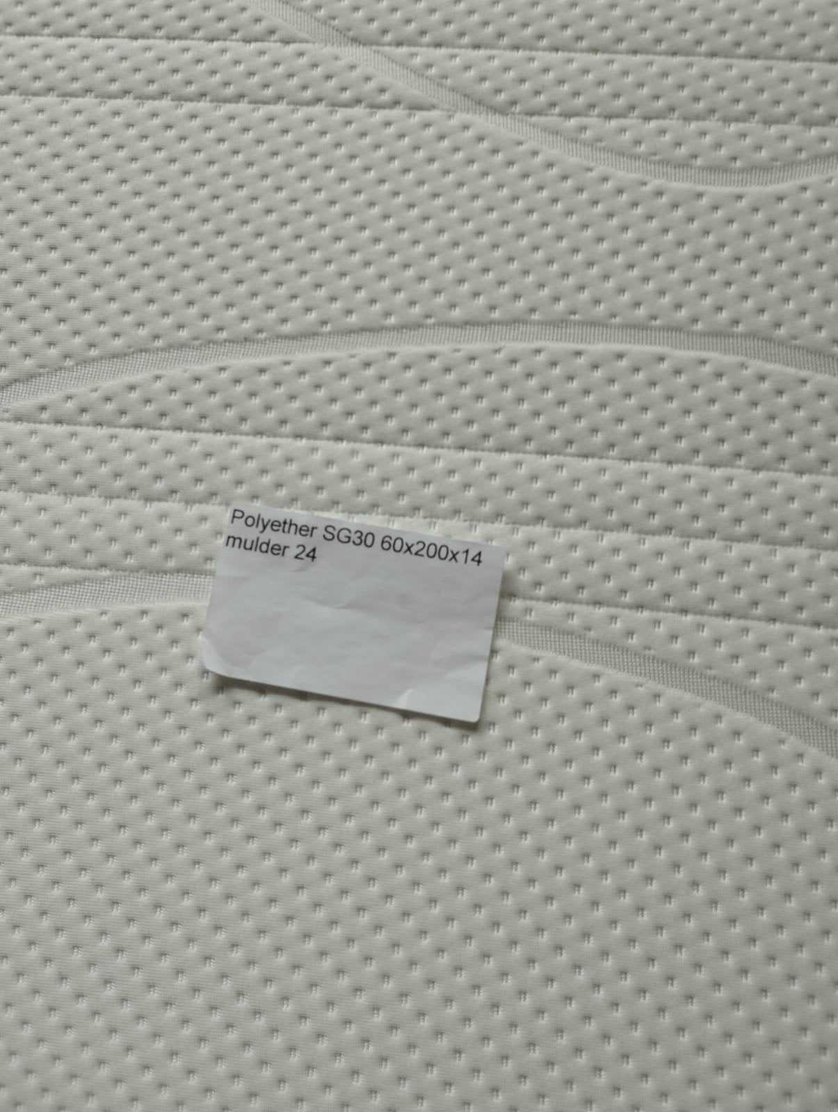 3x Akkon Polyether SG30 Matras 60x200x14 cm, Caravans en Kamperen, Ophalen, Zo goed als nieuw