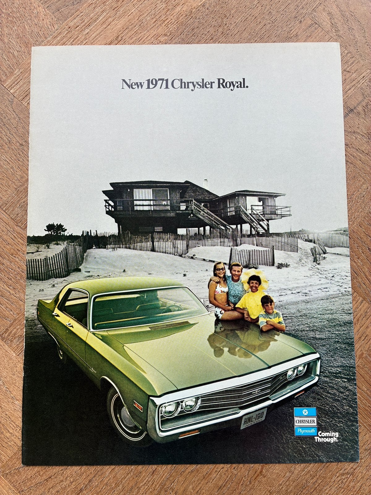 1971 Chrysler Royal brochure, Verzenden, Zo goed als nieuw
