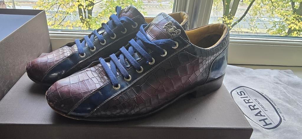 Harris herenschoenen maat 8, gedragen, Kleding | Heren, Schoenen, Harris, Overige kleuren, Ophalen of Verzenden, Gedragen