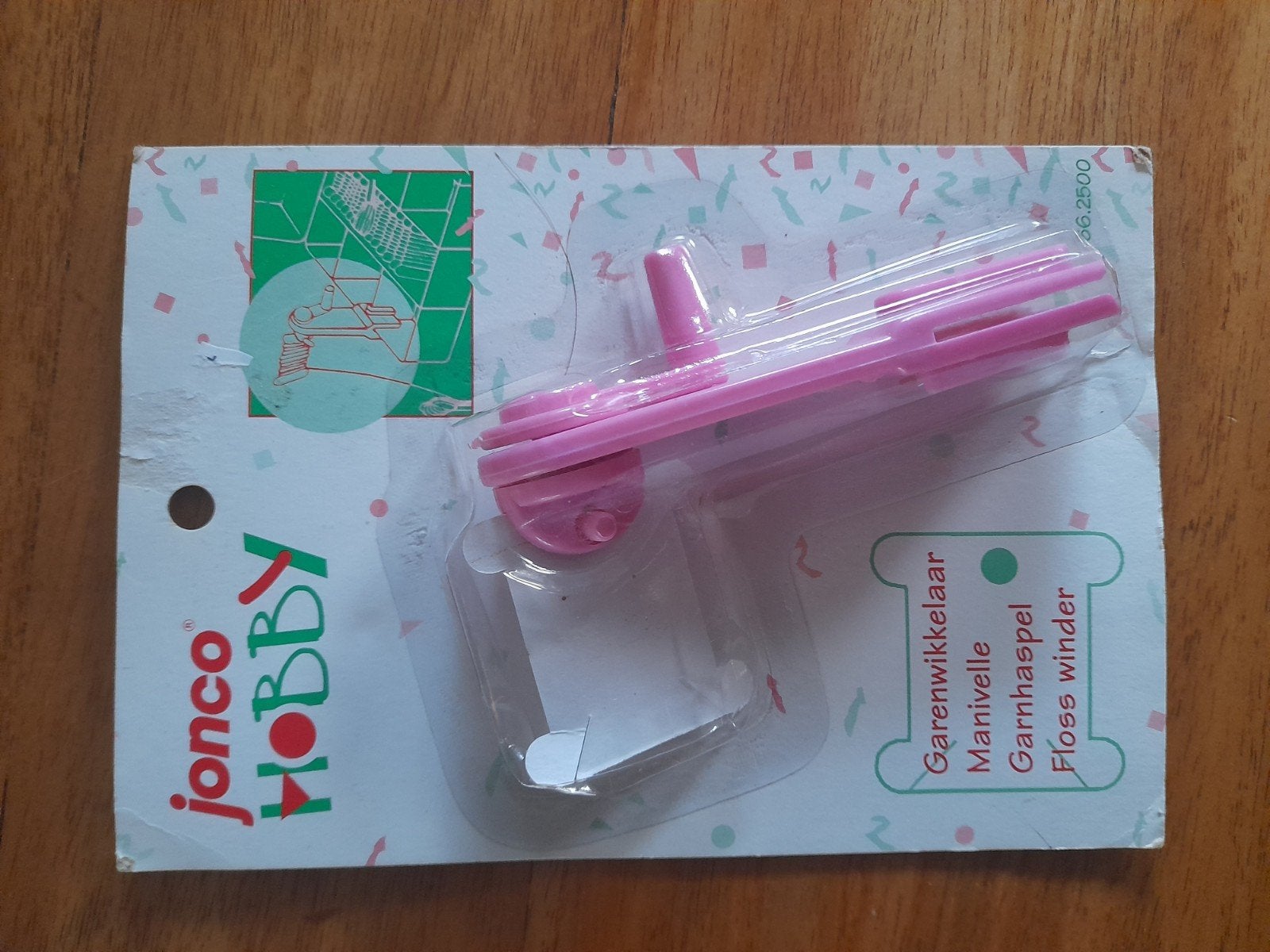 Jonco Hobby Garenwikkelaar / Floss Winder - Nieuw, Hobby en Vrije tijd, Roze, Overige thema's, Gereedschap of Toebehoren, Nieuw