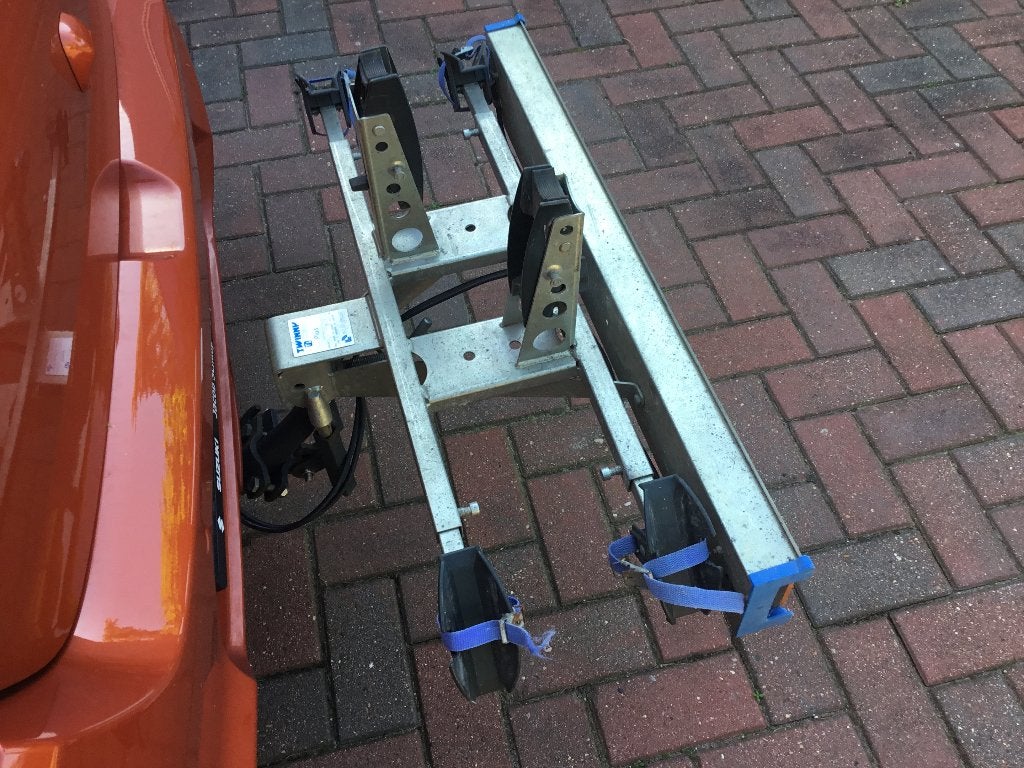 Twinny load fietsdrager, Auto diversen, Ophalen, 2 fietsen, Gebruikt, Trekhaakdrager
