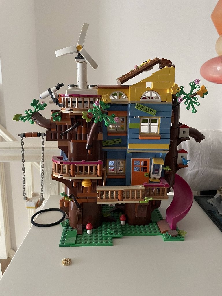 LEGO friends boomhut, Lego, Friends, Ophalen of Verzenden, Zo goed als nieuw