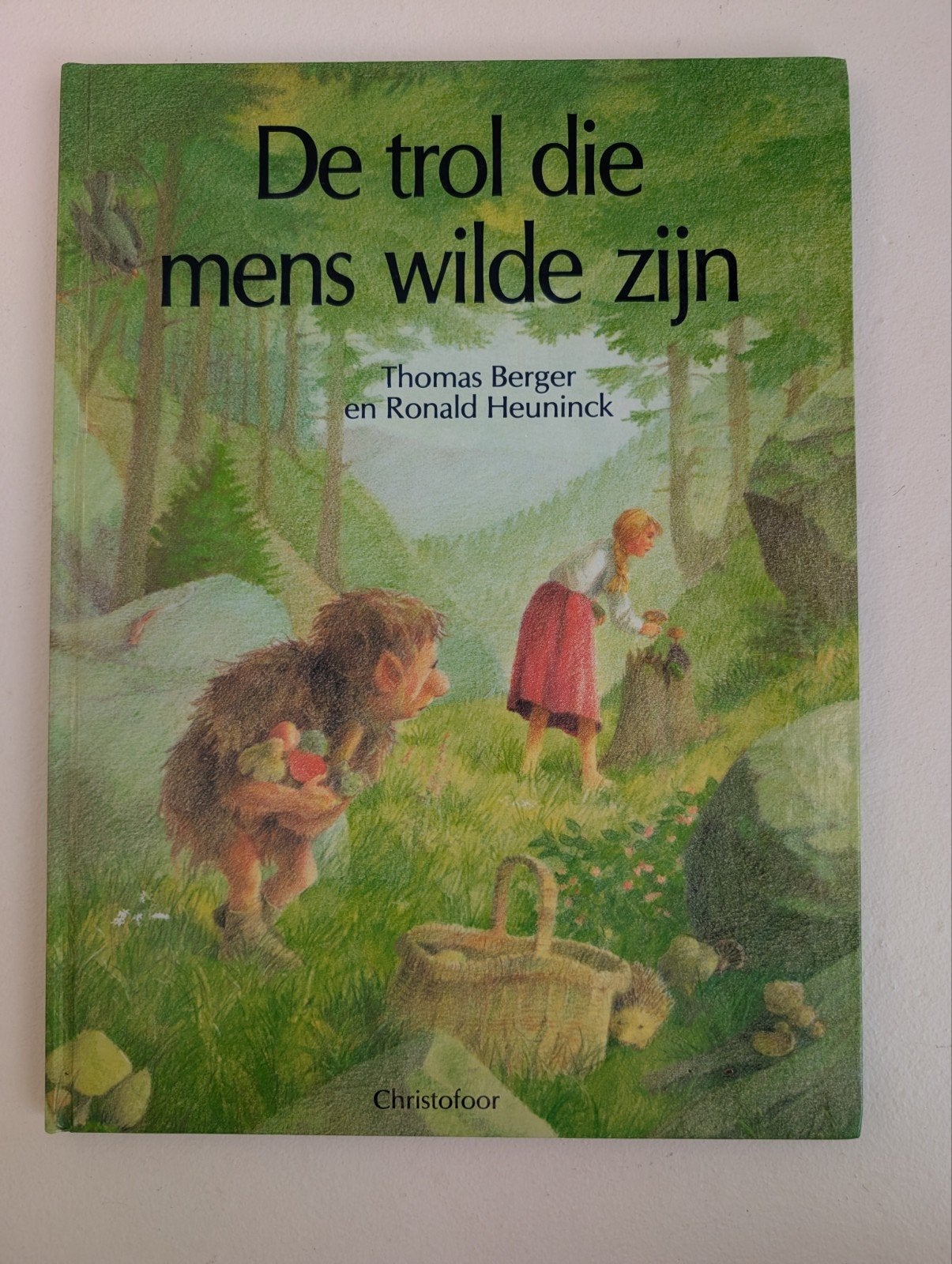 De trol die mens wilde zijn, Thomas Berger Christofoor, Ophalen of Verzenden, Zo goed als nieuw, Thomas Berger, Prentenboek