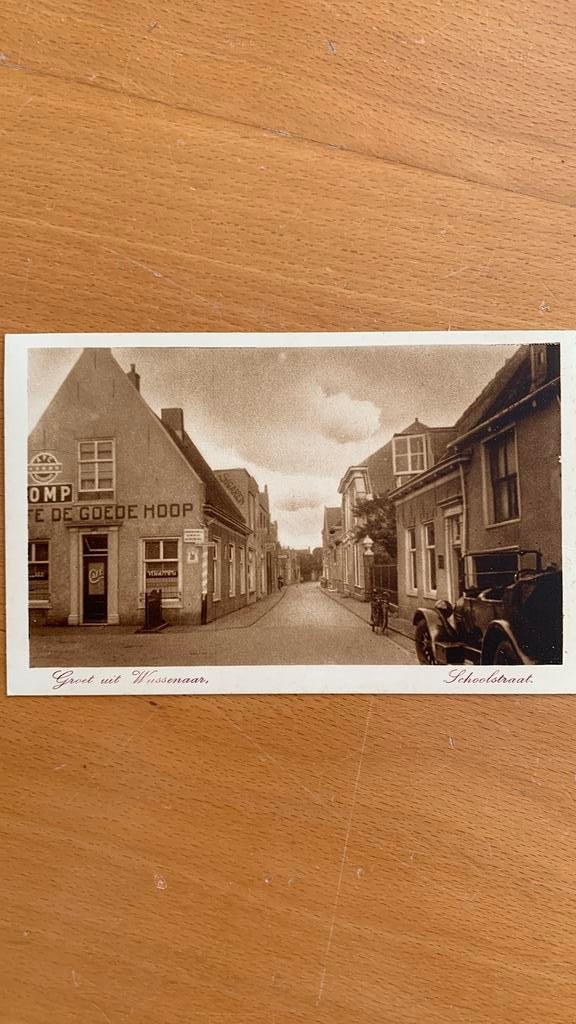 Ansichtkaart Wassenaar Schoolstraat, Ophalen of Verzenden, Zuid-Holland
