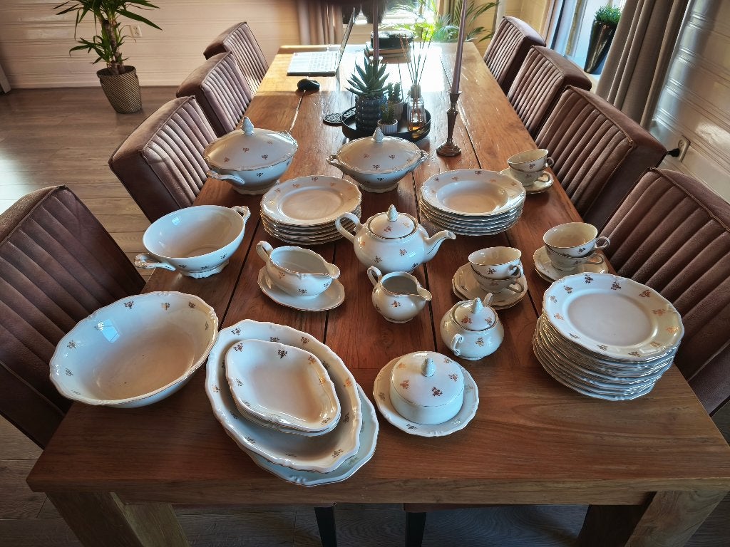 Servies Bavaria Windsor 43 delig, Antiek en Kunst, Ophalen