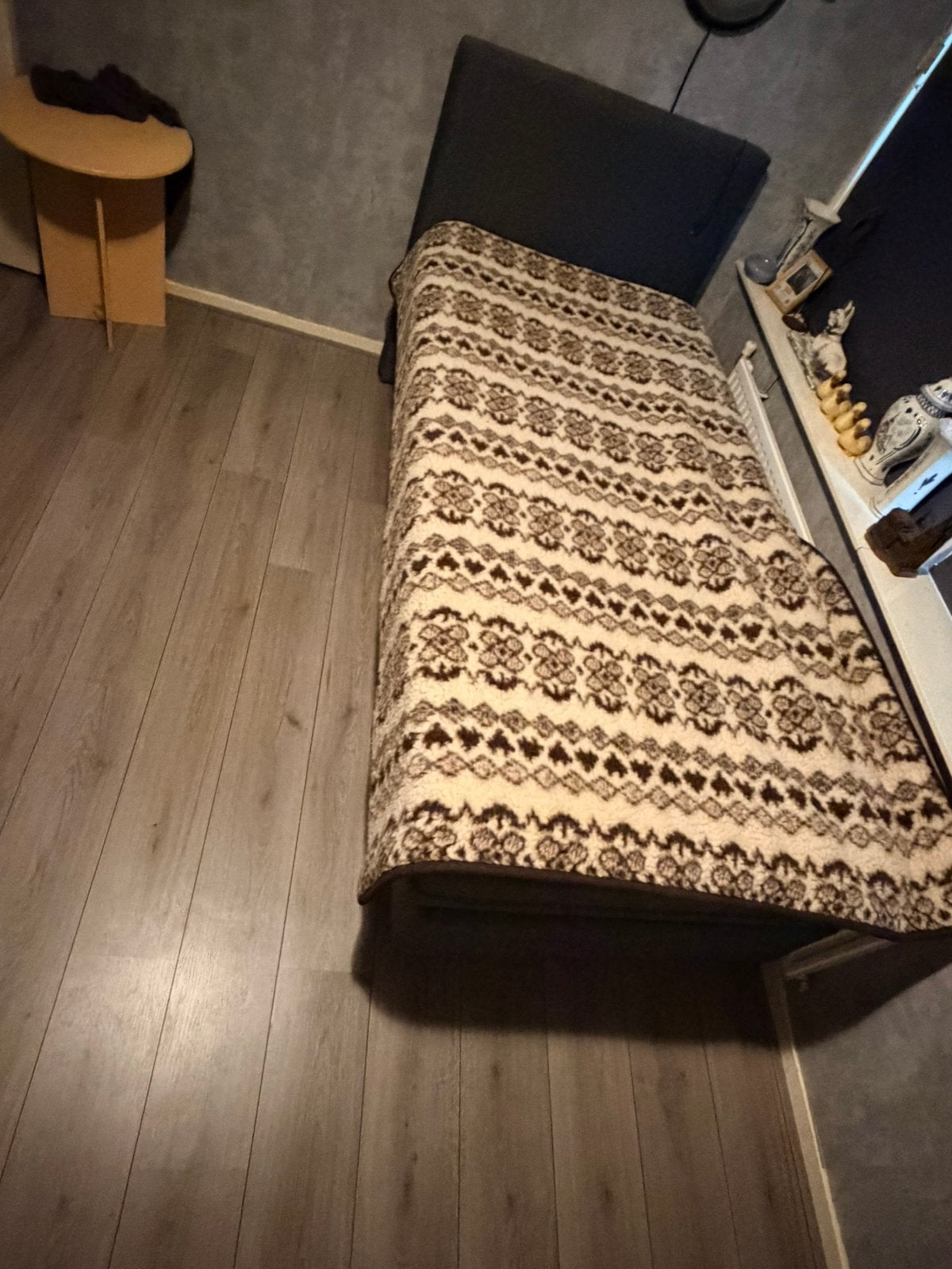 1 pers boxspring, Ophalen, Gebruikt, 90 cm, Eenpersoons