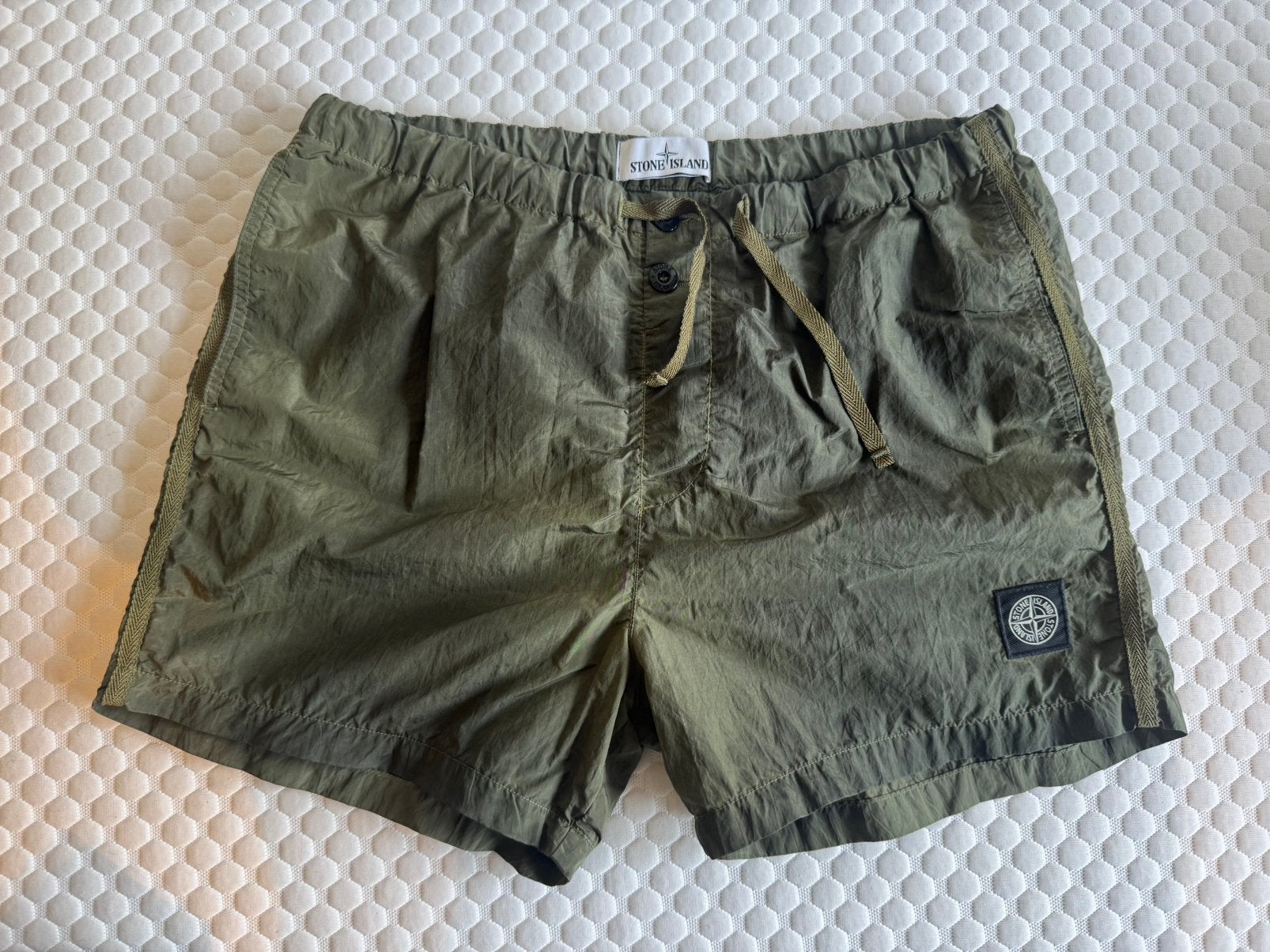 Stone Island Zwembroek ORIGINEEL - M, Kleding | Heren, Badmode en Zwemkleding, Ophalen of Verzenden, Maat 48/50 (M), Groen, Zwemshort