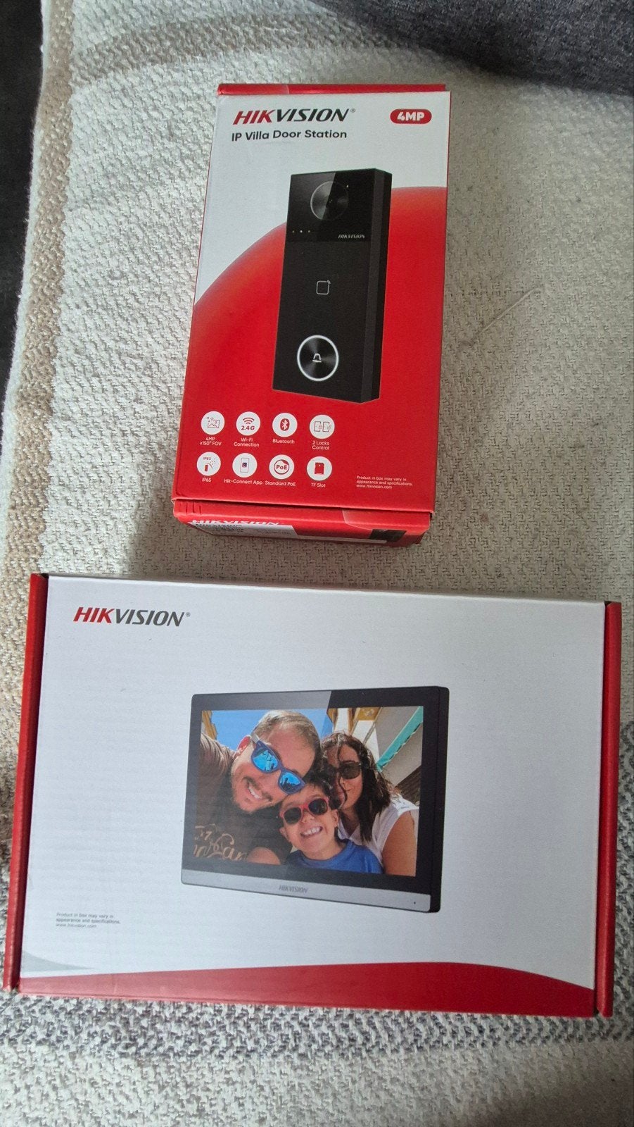 Hikvision IP Video Intercom Set (Buiten- en Binnenunit), Ophalen of Verzenden, Nieuw, Buitencamera