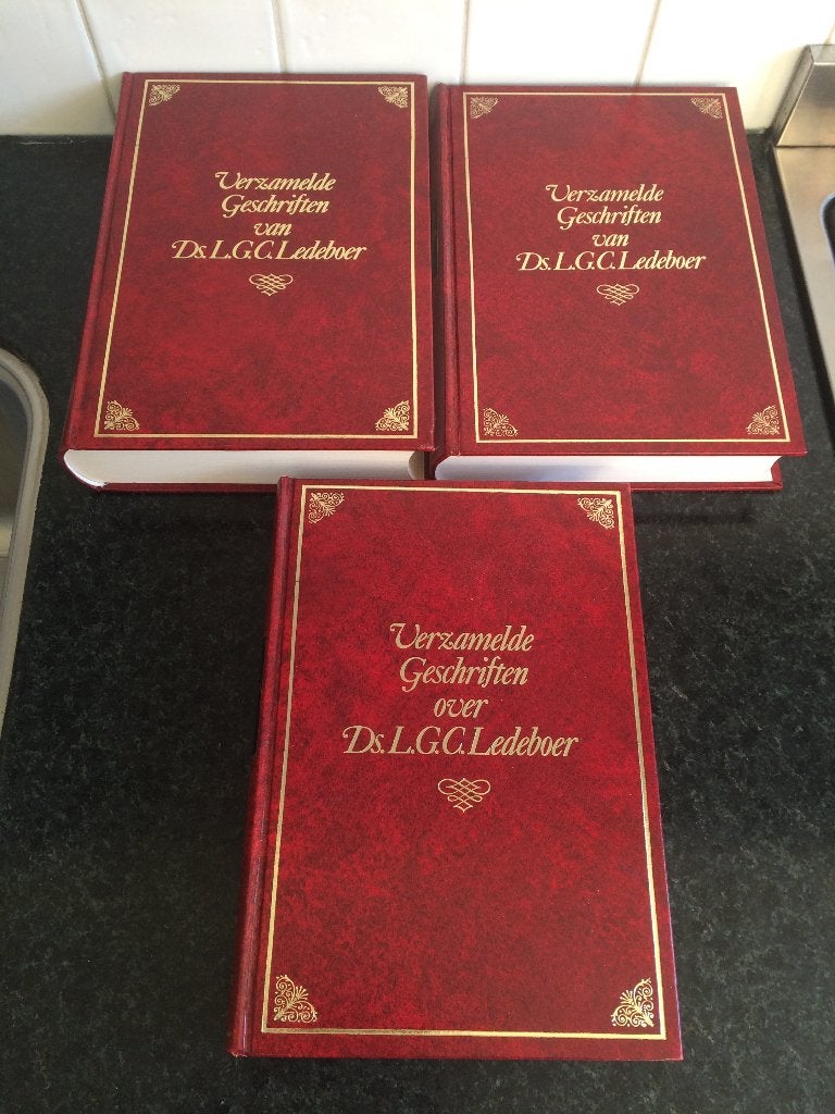 Verzamelde Geschriften van Ds. L.G.C. Ledeboer compleet zgan, Verzenden, Zo goed als nieuw, Ds. Ledeboer, Christendom | Protestants