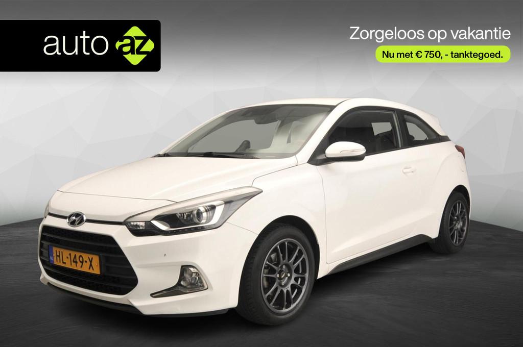 Hyundai i20 Coupé 1.2 HP i-Motion Comfort | Parkeersensoren, Auto's, Hyundai, Euro 5, 4 cilinders, Wit, Origineel Nederlands