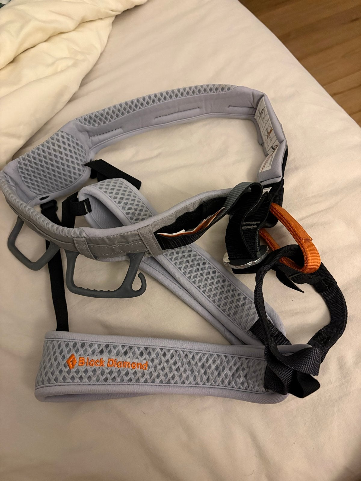 Black Diamond Momentum Klimgordel Maat L - Zo goed als nieuw, Sport en Fitness, Klimsport, Ophalen of Verzenden, Zo goed als nieuw
